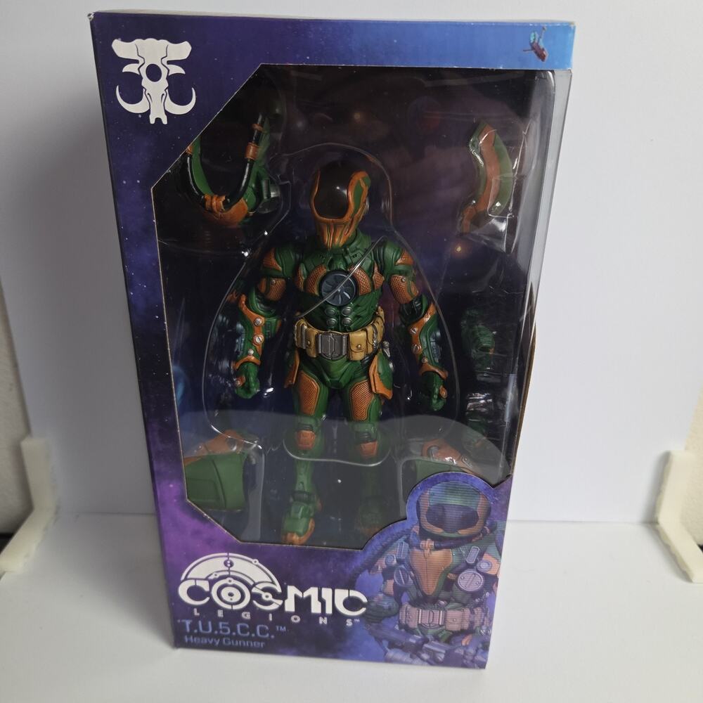 Cosmic Legions T.U.5.C.C TU5CC HEAVY GUNNER Four Horsemen Action Figure